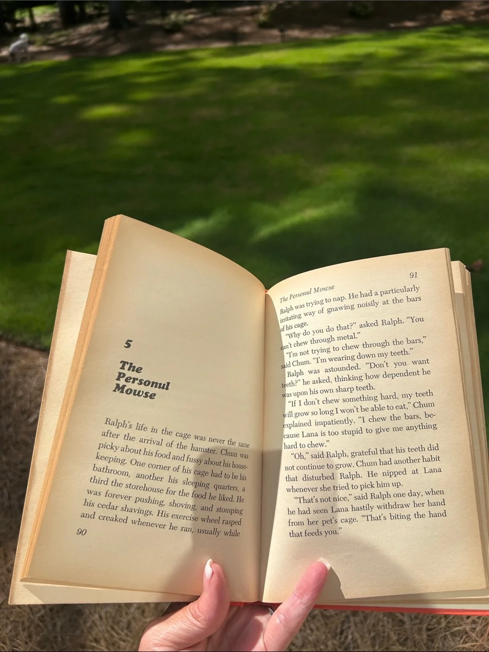 Runaway Ralph Book by Beverly Cleary.   The Weekly Reader Children’s Book Club